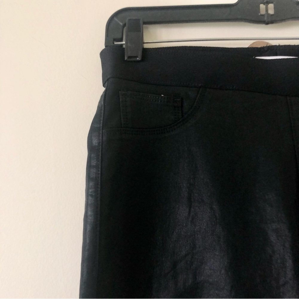 1. STATE Black Coated Leggings Size Small - Picture 4 of 9